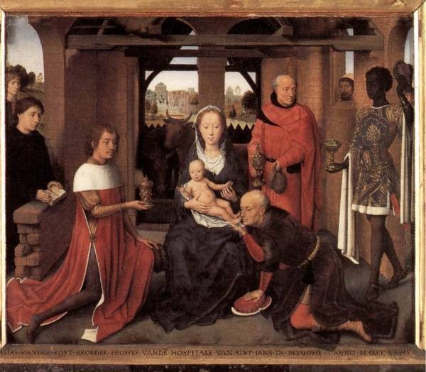 Triptych of Jan Floreins 1479 detail1 central panel